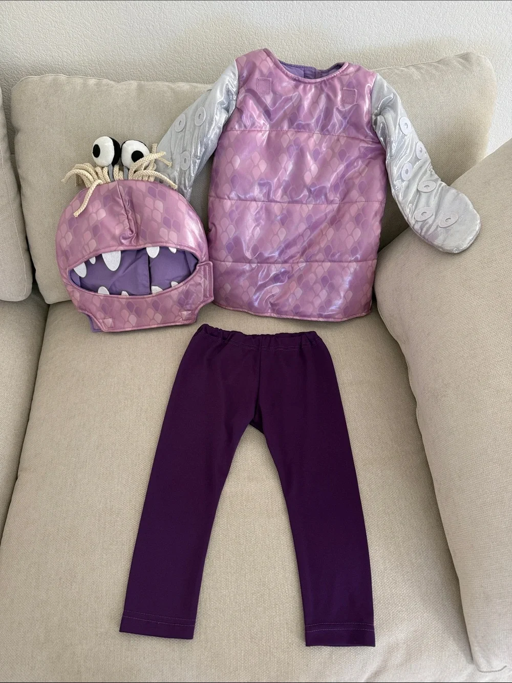 Pottery Barn Kids Disney and Pixar Monsters, Inc. Boo Halloween Costume - Picture 7 of 16